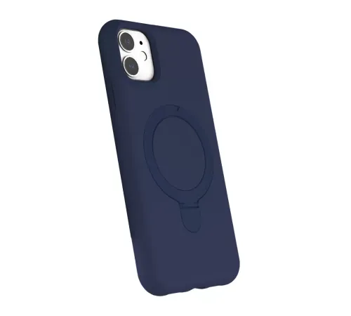 Apple iPhone 11 Regal Magsafe Standlı Kapak - Lacivert