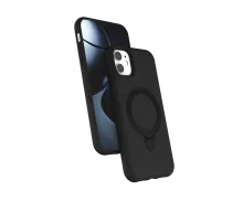 Apple iPhone 11 Regal Magsafe Standlı Kapak - Siyah
