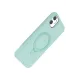 Apple iPhone 11 Regal Magsafe Standlı Kapak - Su Yeşili