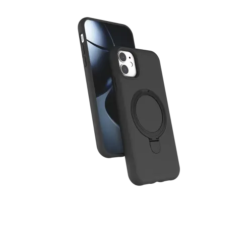 Apple iPhone 11 Regal Magsafe Standlı Kapak - Titan Gri