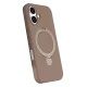 Apple iPhone 16 Regal Magsafe Standlı Kapak - Çöl Titanyum