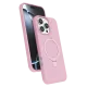 Apple iPhone 16 Pro Max Regal Magsafe Standlı Kapak - Açık Pembe