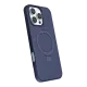 Apple iPhone 16 Pro Max Regal Magsafe Standlı Kapak - Lacivert