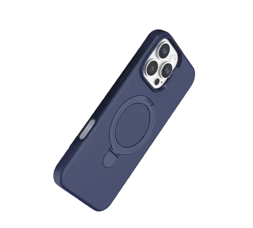 Apple iPhone 16 Pro Max Regal Magsafe Standlı Kapak - Lacivert
