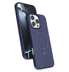 Apple iPhone 16 Pro Max Regal Magsafe Standlı Kapak - Lacivert