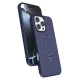 Apple iPhone 16 Pro Max Regal Magsafe Standlı Kapak - Lacivert