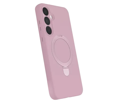 Samsung Galaxy A16 5G Regal Magsafe Standlı Kapak - Açık Pembe