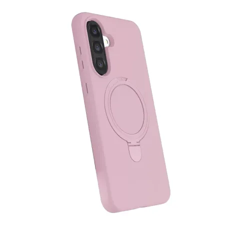 Samsung Galaxy A36 Regal Magsafe Standlı Kapak - Açık Pembe