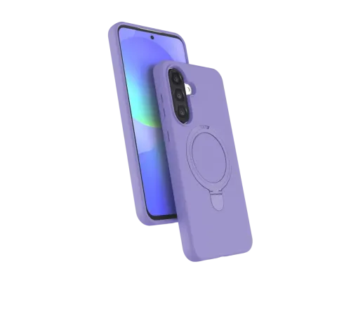 Samsung Galaxy A56 Regal Magsafe Standlı Kapak - Lila
