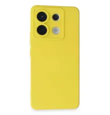 Xiaomi Redmi Note 13 Pro 5G Kılıf Nano içi Kadife Silikon - Sarı
