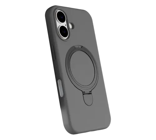 Apple iPhone 17 Regal Magsafe Standlı Kapak - Titan Gri