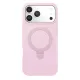 Apple iPhone 17 Pro Max Regal Magsafe Standlı Kapak - Açık Pembe