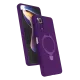 Xiaomi Redmi Note 12 Pro 4G Regal Magsafe Standlı Kapak - Derin Mor