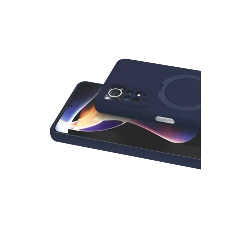 Xiaomi Redmi Note 12 Pro 4G Regal Magsafe Standlı Kapak - Lacivert