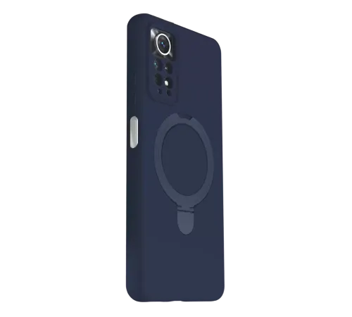 Xiaomi Redmi Note 12 Pro 4G Regal Magsafe Standlı Kapak - Lacivert