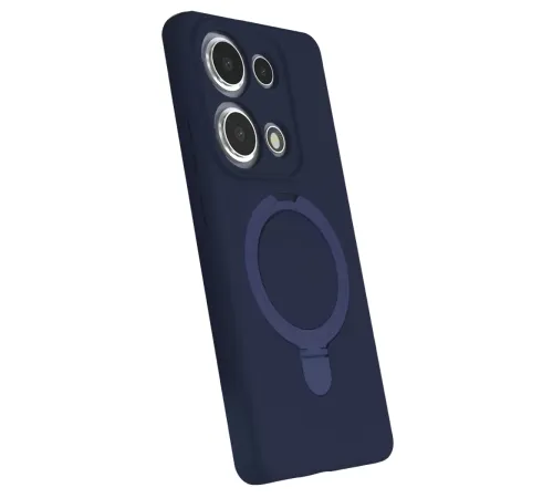 Xiaomi Redmi Note 13 Pro 4G Regal Magsafe Standlı Kapak - Lacivert