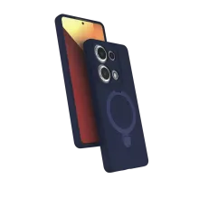Xiaomi Redmi Note 13 Pro 4G Regal Magsafe Standlı Kapak - Lacivert