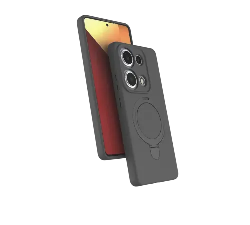 Xiaomi Redmi Note 13 Pro 4G Regal Magsafe Standlı Kapak - Titan Gri
