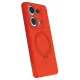 Xiaomi Redmi Note 13 Pro 4G Regal Magsafe Standlı Kapak - Turuncu