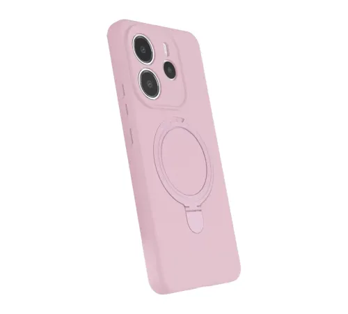 Xiaomi Redmi Note 14 4G Regal Magsafe Standlı Kapak - Açık Pembe