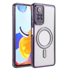 Xiaomi Redmi Note 12 Pro 4G Joke Simli Magneticsafe Kılıf - Derin Mor