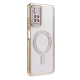 Xiaomi Redmi Note 12 Pro 4G Joke Simli Magneticsafe Kılıf - Gold