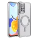 Xiaomi Redmi Note 12 Pro 4G Joke Simli Magneticsafe Kılıf - Gümüş