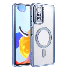 Xiaomi Redmi Note 12 Pro 4G Joke Simli Magneticsafe Kılıf - Mavi