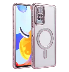 Xiaomi Redmi Note 12 Pro 4G Joke Simli Magneticsafe Kılıf - Pembe