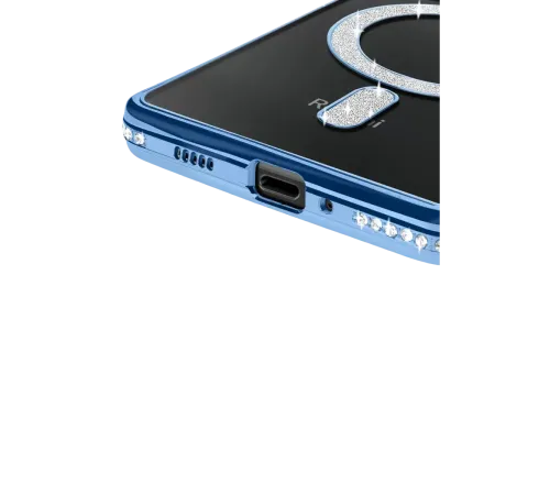 Xiaomi Redmi 14C Joke Simli Magneticsafe Kılıf - Mavi