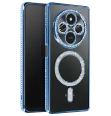 Xiaomi Redmi 14C Joke Simli Magneticsafe Kılıf - Mavi
