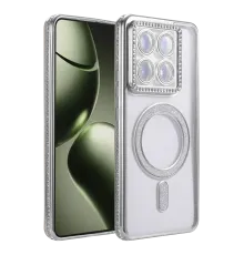 Xiaomi Mi 14T Pro Joke Simli Magneticsafe Kılıf - Gümüş