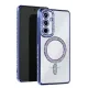 Samsung Galaxy A36 Joke Simli Magneticsafe Kılıf - Mavi