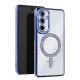 Samsung Galaxy A56 Joke Simli Magneticsafe Kılıf - Mavi