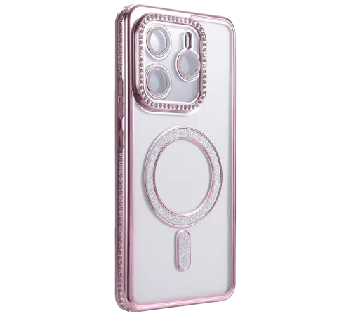 Xiaomi Redmi Note 14 4G Joke Simli Magneticsafe Kılıf - Pembe