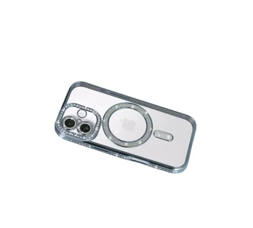 Apple iPhone 17 Joke Simli Magneticsafe Kılıf - Mavi