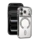 Apple iPhone 17 Pro Joke Simli Magneticsafe Kılıf - Gümüş