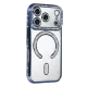 Apple iPhone 17 Pro Joke Simli Magneticsafe Kılıf - Mavi