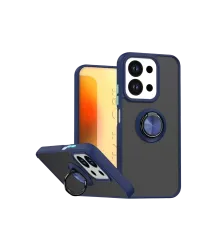 Xiaomi Redmi 15C 4G Montreal Yüzüklü Silikon Kapak - Lacivert