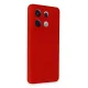 Xiaomi Redmi Note 13 Pro 5G Kılıf Nano içi Kadife Silikon - Kırmızı