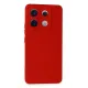 Xiaomi Redmi Note 13 Pro 5G Kılıf Nano içi Kadife Silikon - Kırmızı