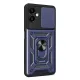 Samsung Galaxy A07 4G Pars Lens Yüzüklü Silikon - Lacivert