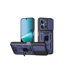 Xiaomi Redmi 15C 4G Pars Lens Yüzüklü Silikon - Lacivert