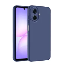 Samsung Galaxy A07 4G Nano içi Kadife Silikon - Lacivert