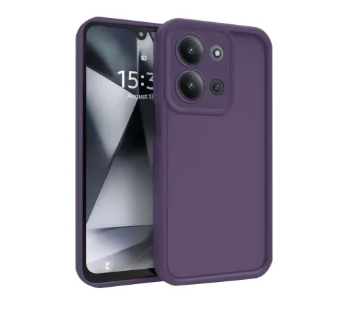 Redmi 15C 4G Viera Silikon - Mürdüm