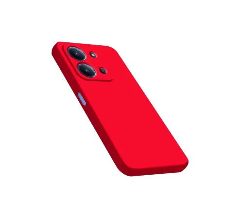 Xiaomi Redmi 15C 4G Nano içi Kadife Silikon - Kırmızı