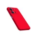 Xiaomi Redmi 15C 4G Nano içi Kadife Silikon - Kırmızı