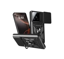 Xiaomi Mi 15T Pars Lens Yüzüklü Silikon - Siyah