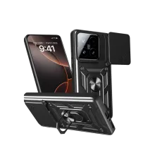 Xiaomi Mi 15T Pars Lens Yüzüklü Silikon - Siyah