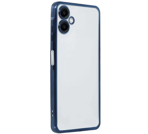 Samsung Galaxy A07 4G Lensli Silikon - Lacivert